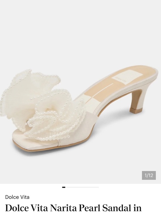 Dolce Vita Shoes - Dolce Vita Narita Pearl off white satin